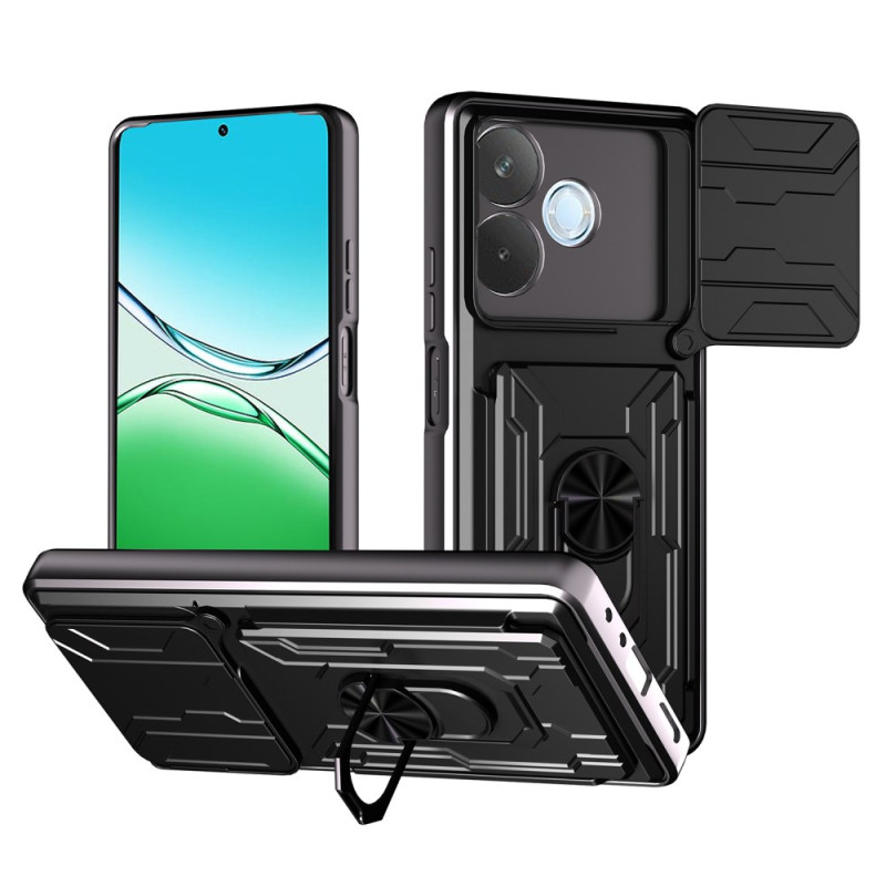 Capa protetora para a câmara Oppo A5 Pro 5G e anel de suporte