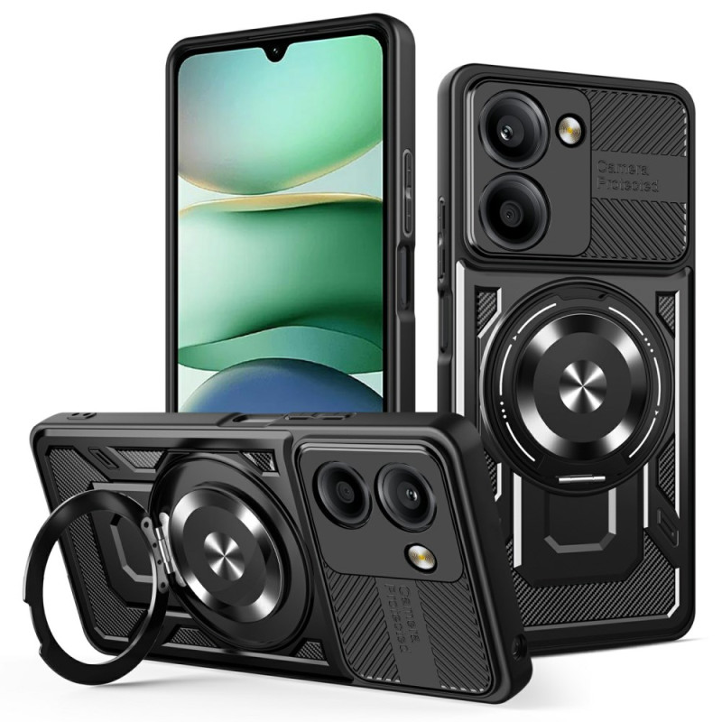 Capa magnética para Xiaomi Redmi A5 com suporte rotativo