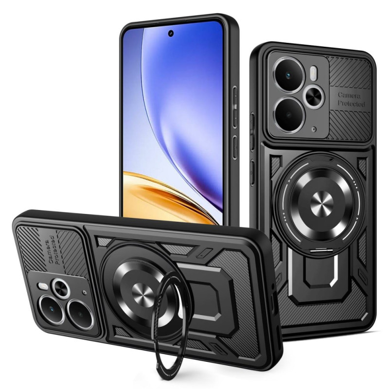 Coque Realme 14 5G Magnétique avec Support Rotatif