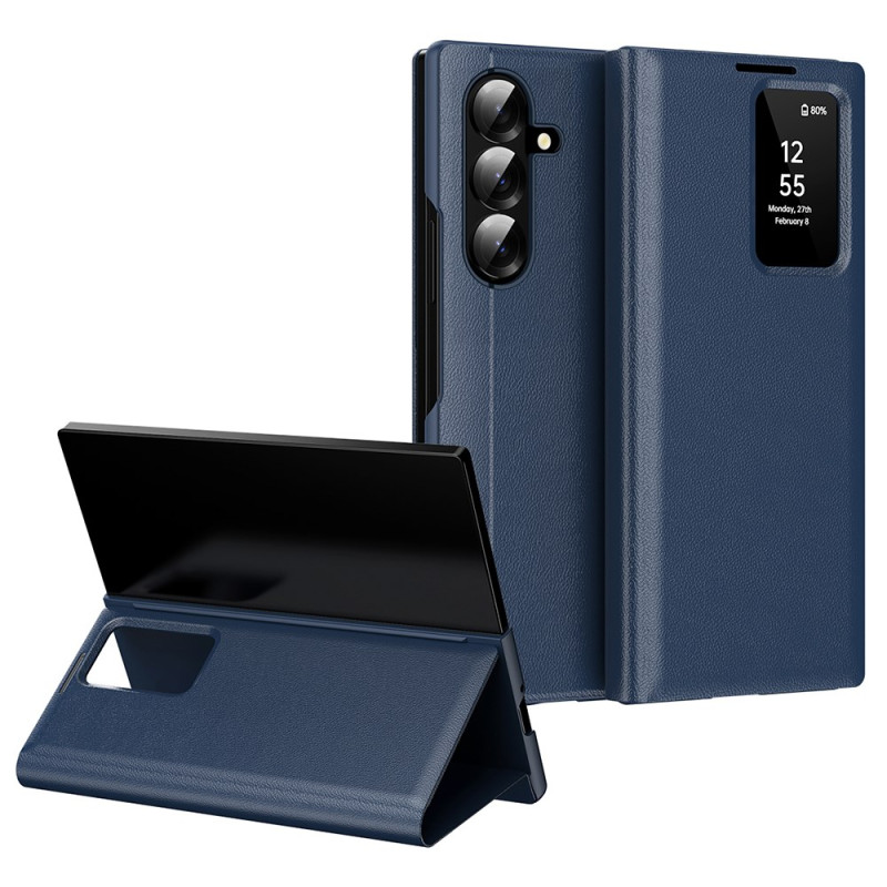 Capa para cartão Samsung Galaxy Z Fold 7 com janela inteligente