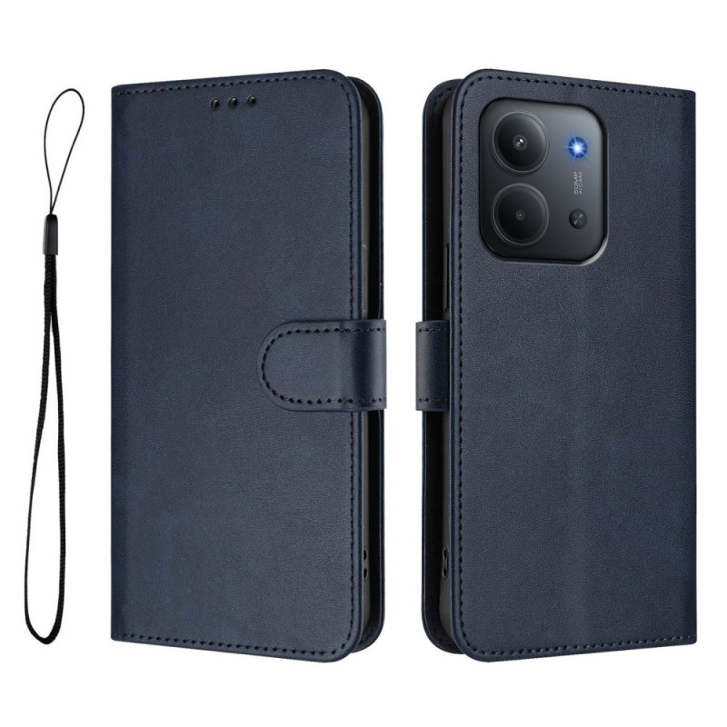 Capa de couro Xiaomi Redmi 15C Proteção RFID