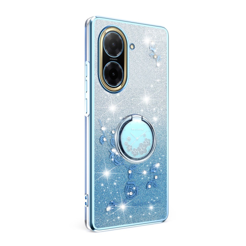 Poco C71 Capa
 rígido Strass Ring KADEM
