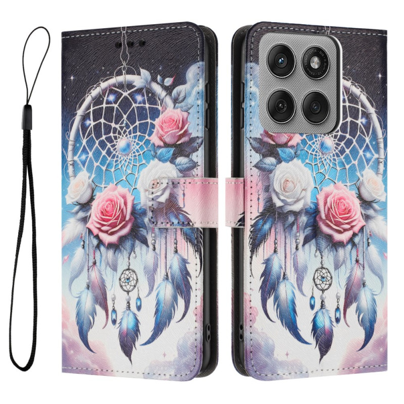 Capa Motorola Edge 60 Pro Dreamcatcher Floral