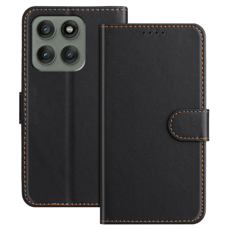 Capa Motorola Edge 60 Pro em pele sintética Unni