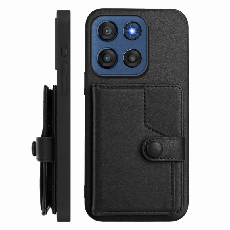 Capa Motorola Edge 60 Stylus Suporte para cartão e suporte