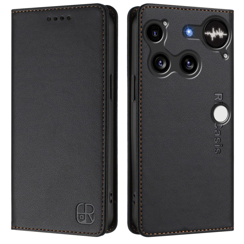 Capa Flip Nada Telefone (3) Proteção RFID