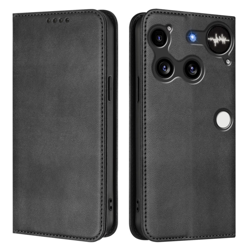 Capa flip nada telefone (3) Design vintage