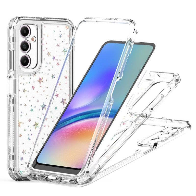 Capa para Samsung Galaxy A05s com estrutura três em um e película holográfica