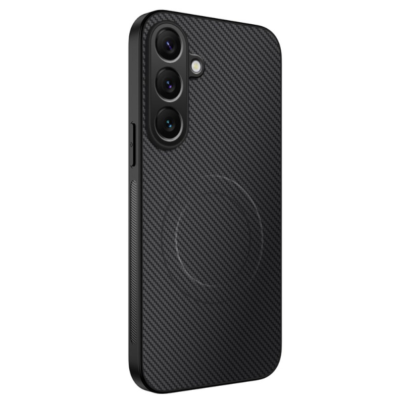 Capa para Samsung Galaxy A05s compatível com MagSafe Fibra de carbono