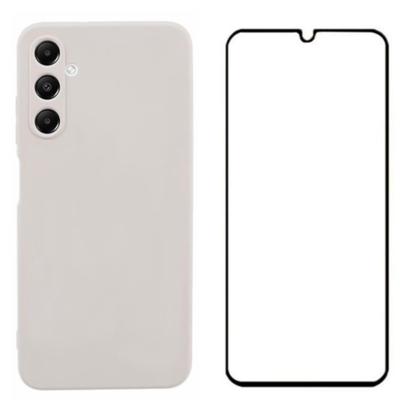 Capa flexível para Samsung Galaxy A05s com protetor de ecrã