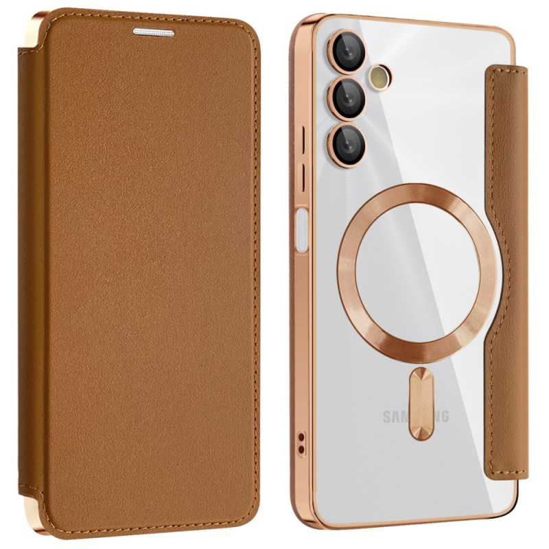 Capa Flip Cover Samsung Galaxy A05s Suporte para cartões e proteção RFID