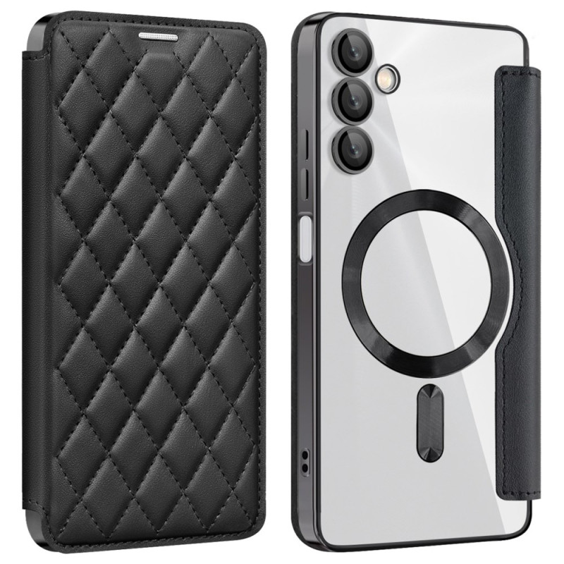 Capa Flip Cover Samsung Galaxy A05s Compatível com MagSafe Matelassée