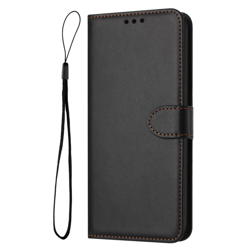 Capa em pele sintética para Samsung Galaxy S25 FE Lisa