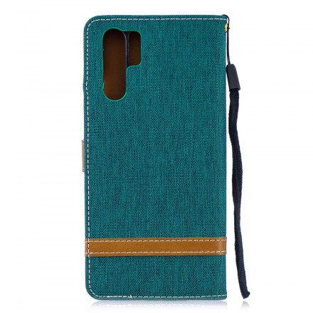 Huawei P30 Pro Capa de tecido e de couro