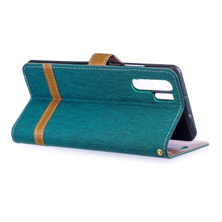 Huawei P30 Pro Capa de tecido e de couro