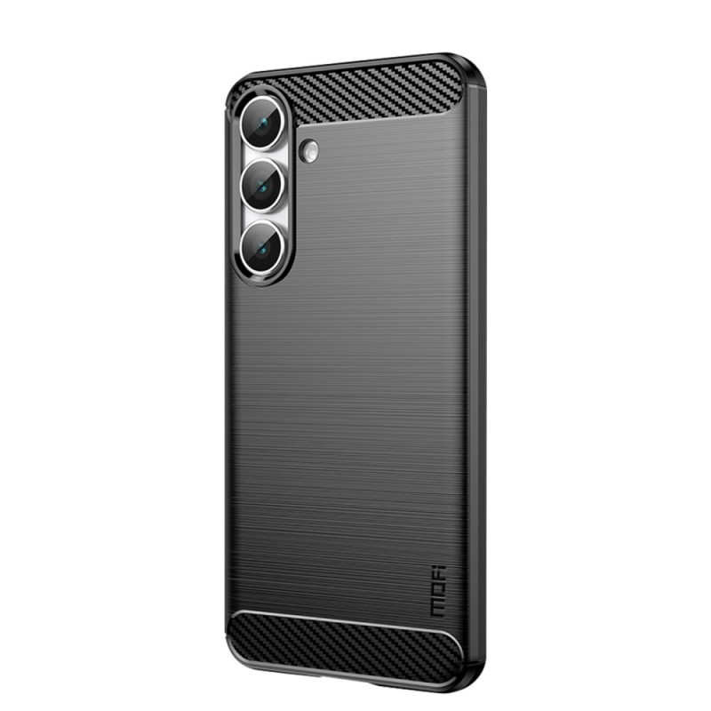 Capa de fibra de carbono escovada para Samsung Galaxy S25 FE