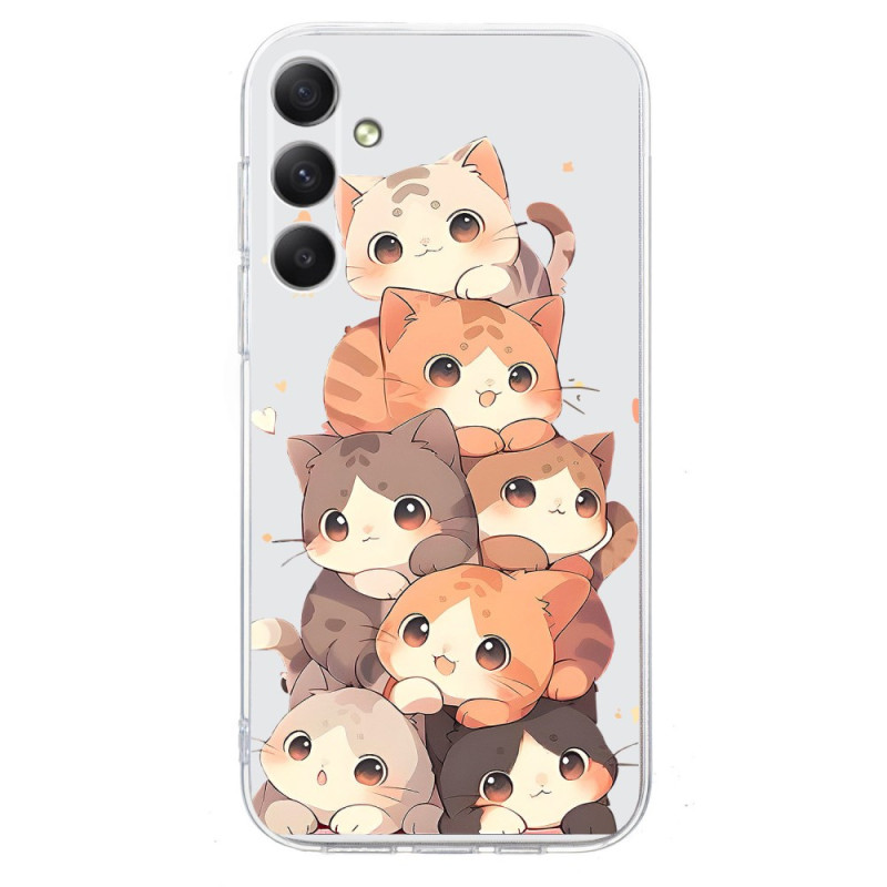Capa Samsung Galaxy S25 FE Bando de gatinhos