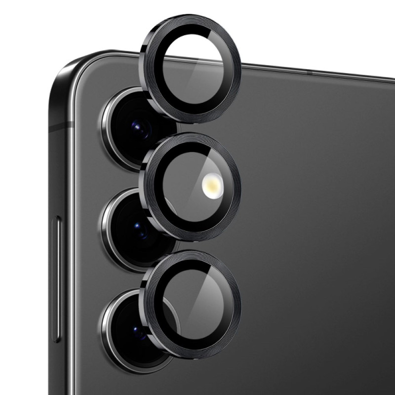 Protecções para lente de proteção de vidro temperado para Samsung Galaxy S25 FE Rings