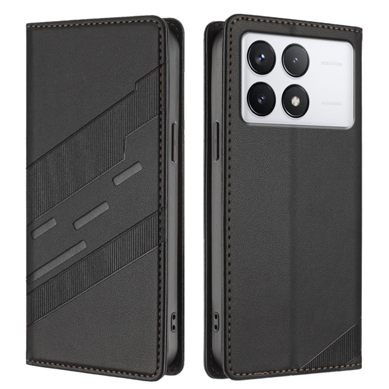 Capa Flip Cover Xiaomi 14T Estilo Punk