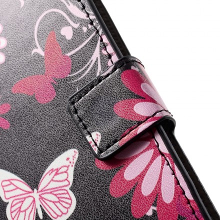 Capa Huawei P30 Pro Butterflies e Flores