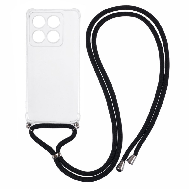 Capa com cordão transparente Xiaomi 14T