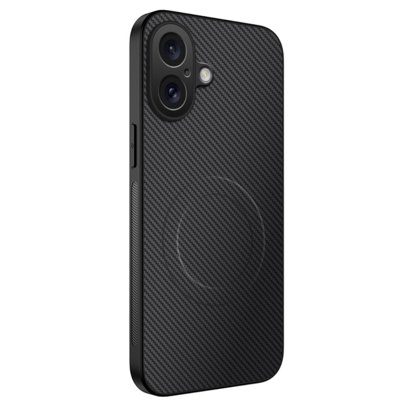 Capa para iPhone 17 compatível com MagSafe Fibra de carbono