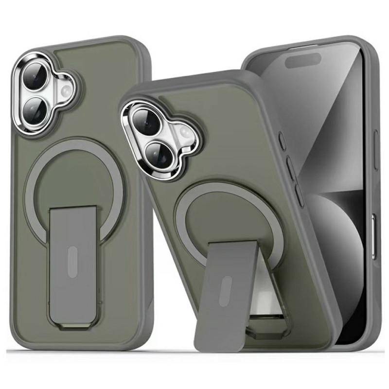 Capa MagSafe compatível com iPhone 17 com suporte