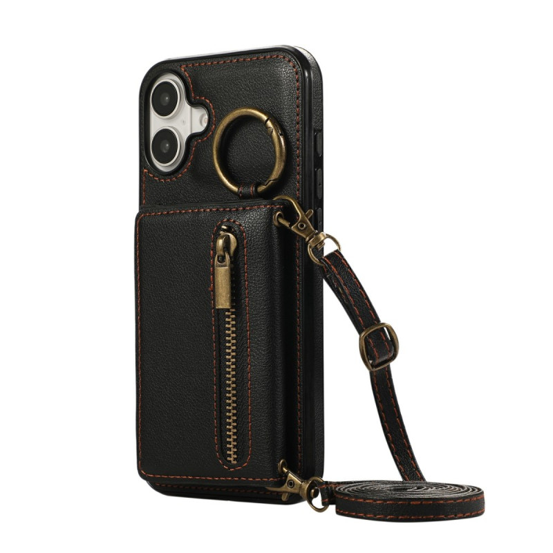 Capa iPhone 17 com fecho de correr