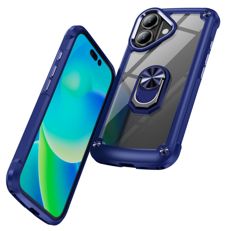 Capa para iPhone 17 Estrutura em liga metálica e suporte integrado