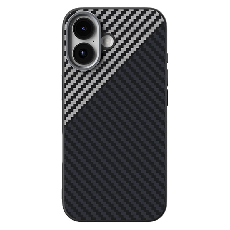 Capa MagSafe Carbono Compatível com iPhone 17 ABEEL