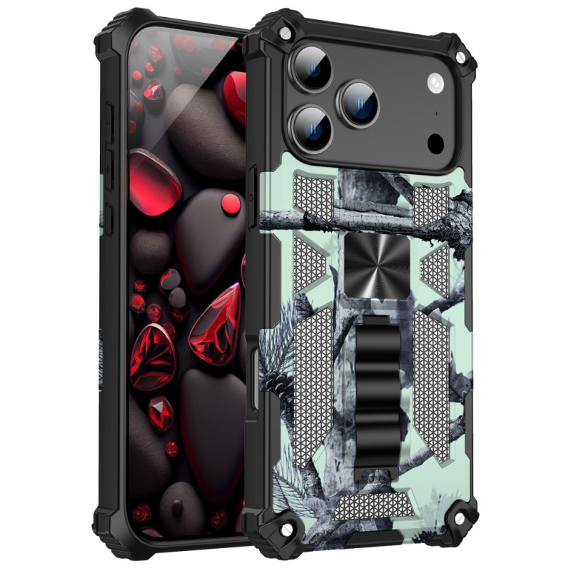 Capa de camuflagem militar para iPhone 17 Pro