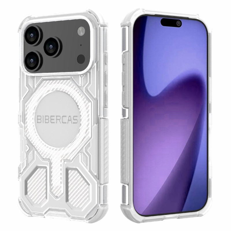 Capa iPhone 17 Pro J-16 Transparente Série BIBERCAS