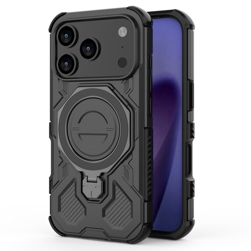 Capa ultra-resistente para iPhone 17 Pro com anel de suporte