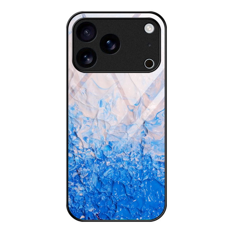 Capa iPhone 17 Pro Mármore de vidro temperado
