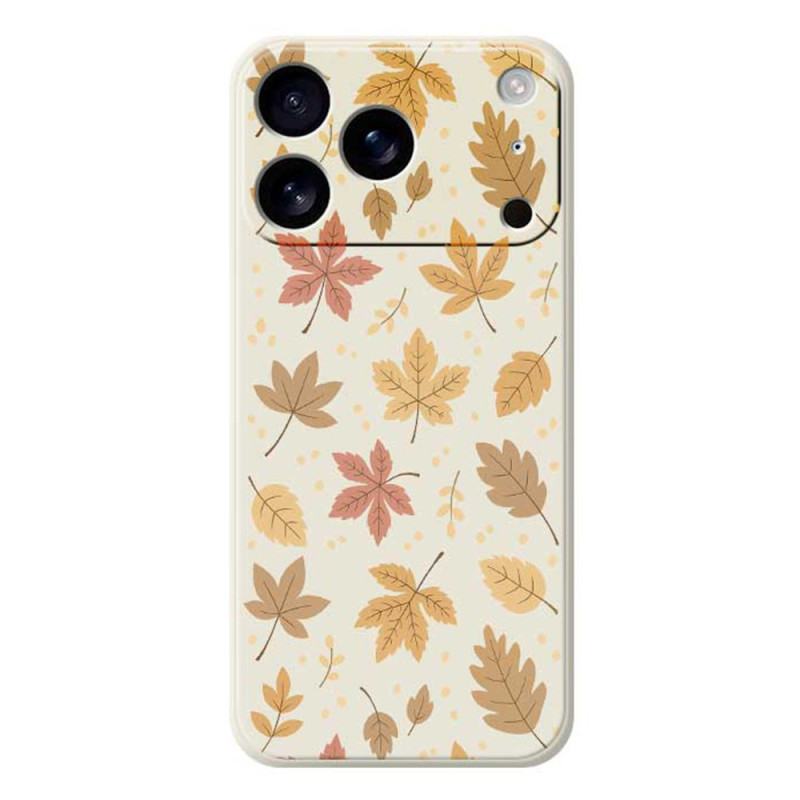Capa iPhone 17 Pro Silicone Liquid Leaves