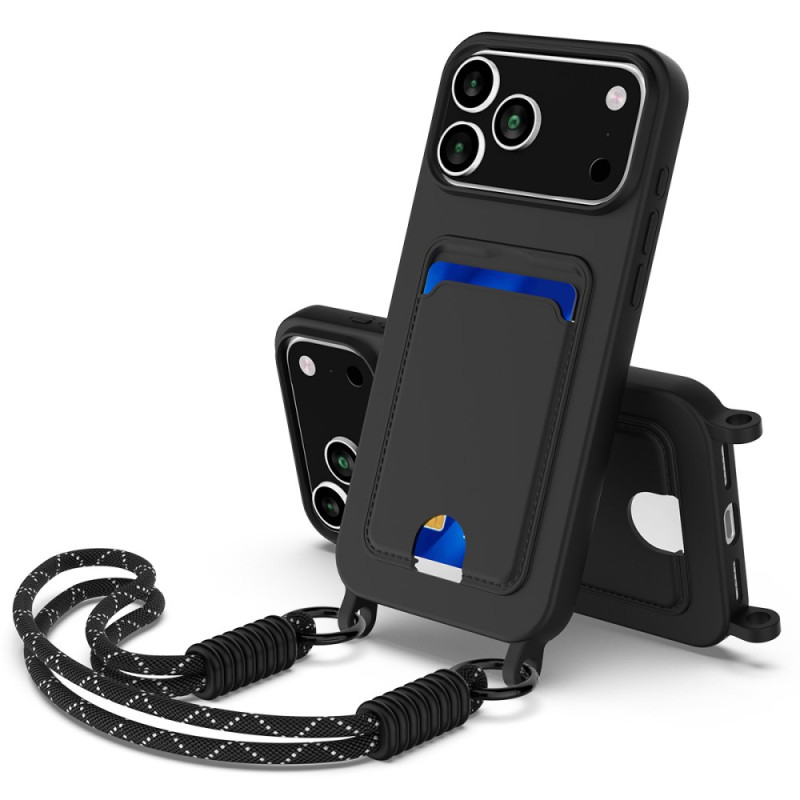 Capa com cordão
 para iPhone 17 Pro Card Holder