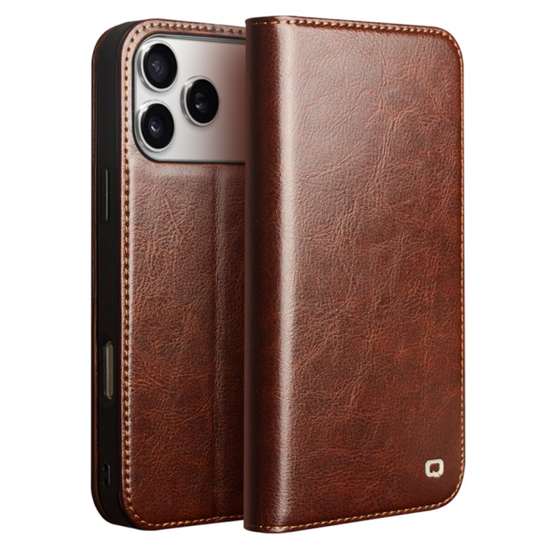 Capa articulada para iPhone 17 Pro Vintage QIALINO