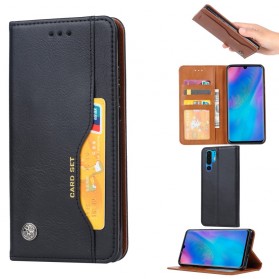 Capa Flip Cover Huawei P30 Pro Capa de cartão de couro
