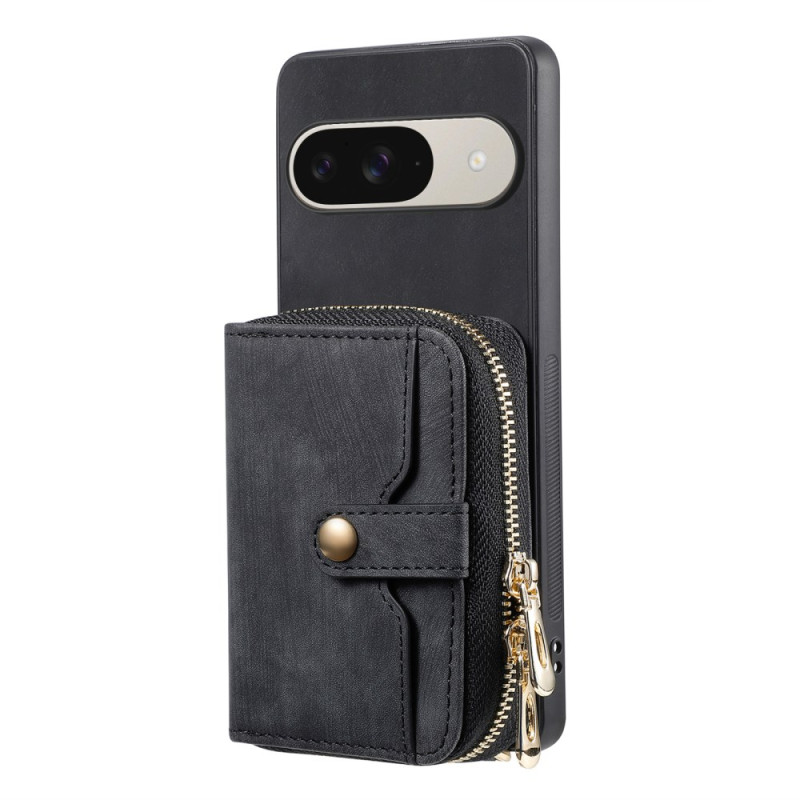 Capa Google Pixel 10 com fecho de correr para cartão e alça de ombro