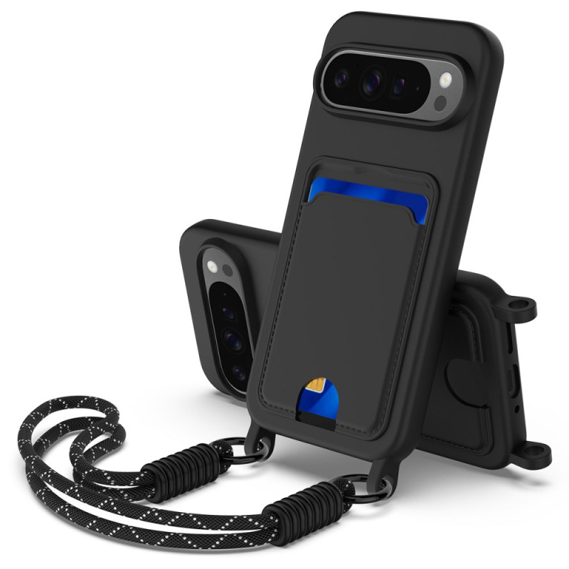 Capa para cartão Google Pixel 10 Pro XL com cordão