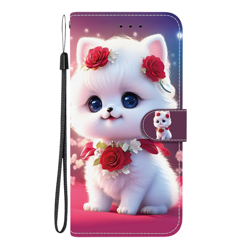 HOusse Samsung Galaxy A07 Pretty Kitten Branco