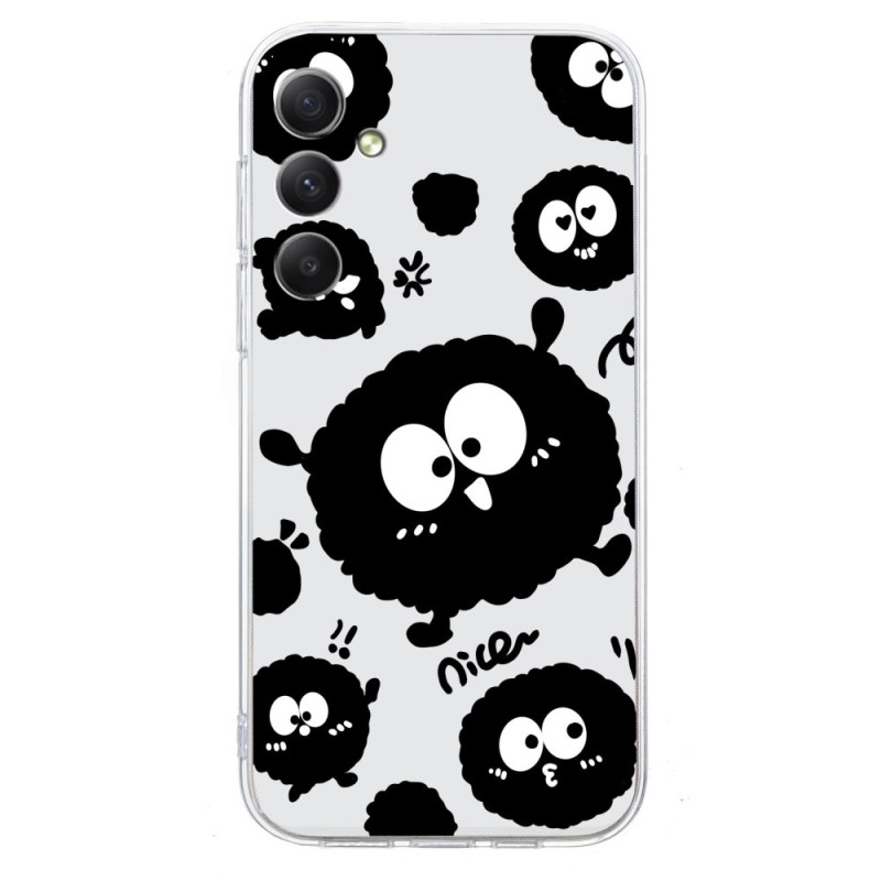 Capa para Samsung Galaxy A07 Eye Pattern Preto