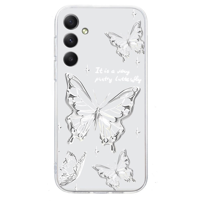 Capa Samsung Galaxy A07 Padrão borboleta