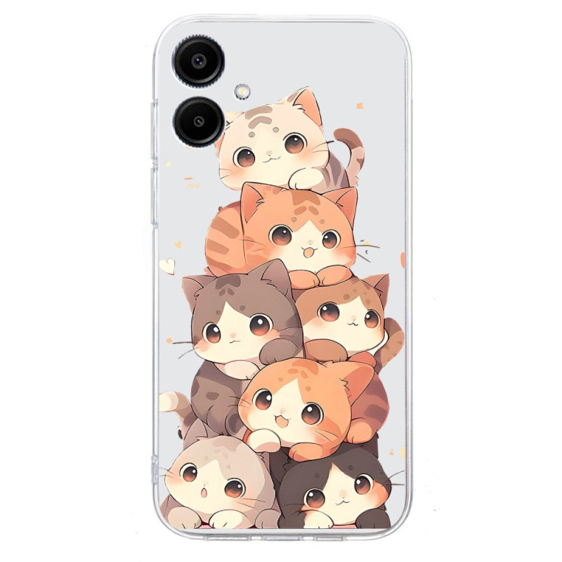 Capa para Samsung Galaxy A07 Gatinhos múltiplos