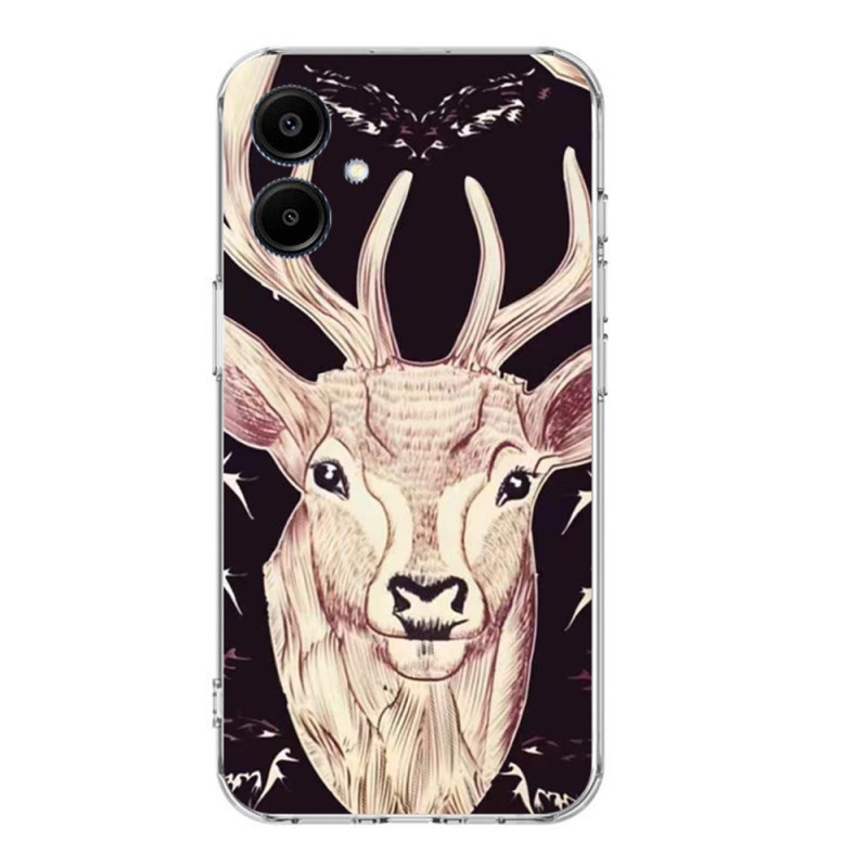 Capa com cabeça de veado para Samsung Galaxy A07