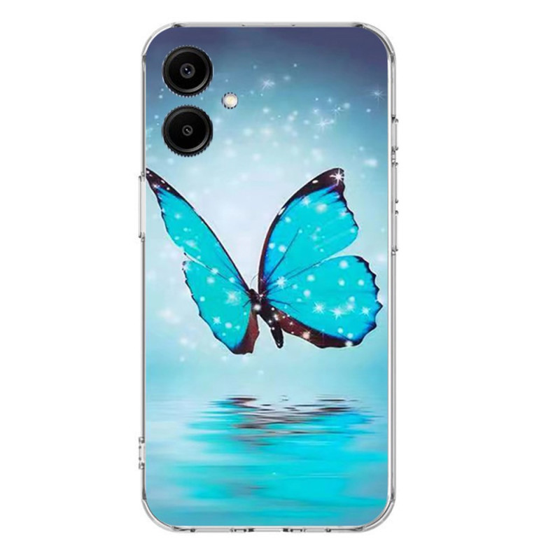 Capa borboleta azul para Samsung Galaxy A07