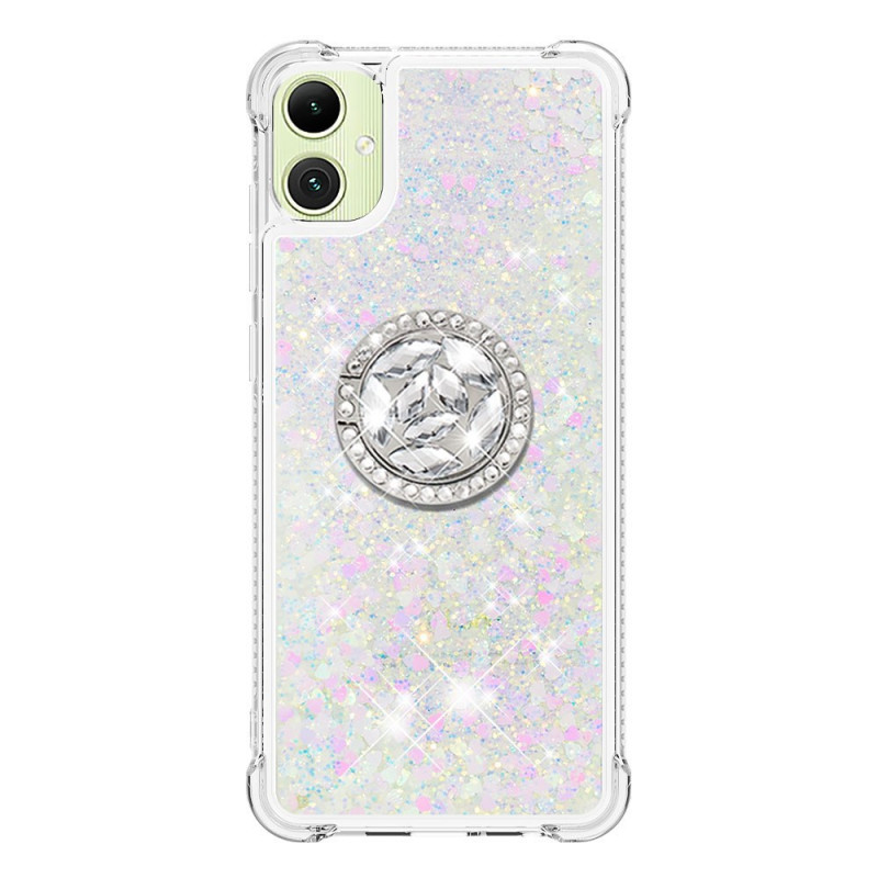 Capa para Samsung Galaxy A07 Suporte com anel brilhante
