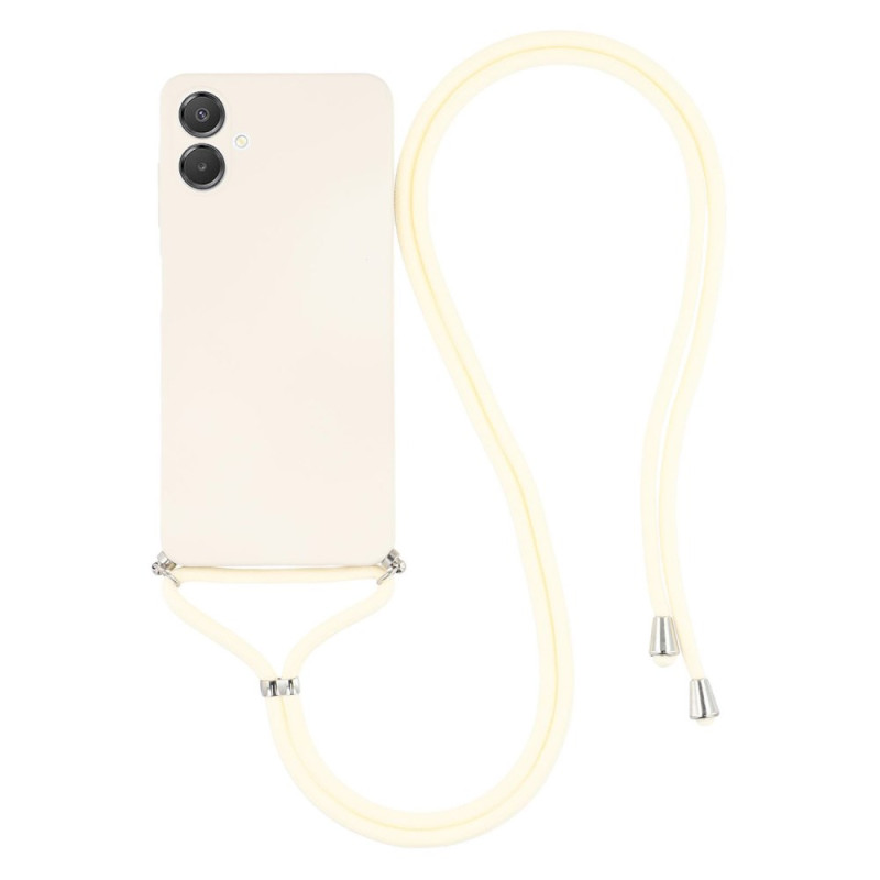 Capa de silicone com cordão para Samsung Galaxy A07
