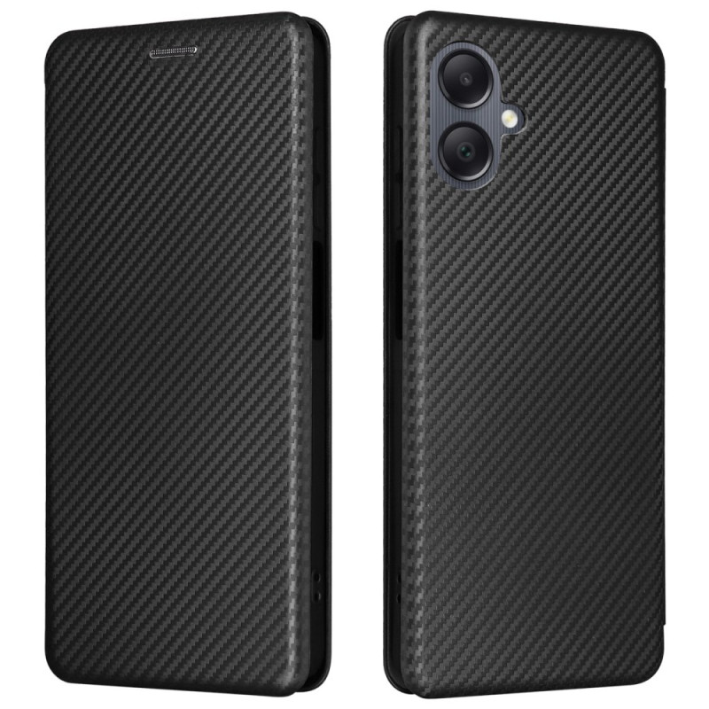 Capa Flip Cover Samsung Galaxy A07 Fibra de carbono