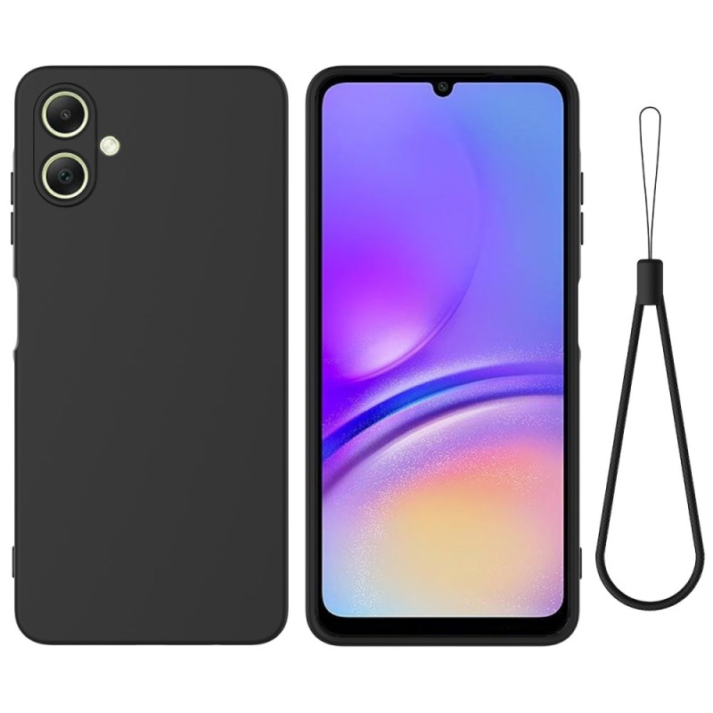 Capa de silicone líquida para Samsung Galaxy A07 com correia